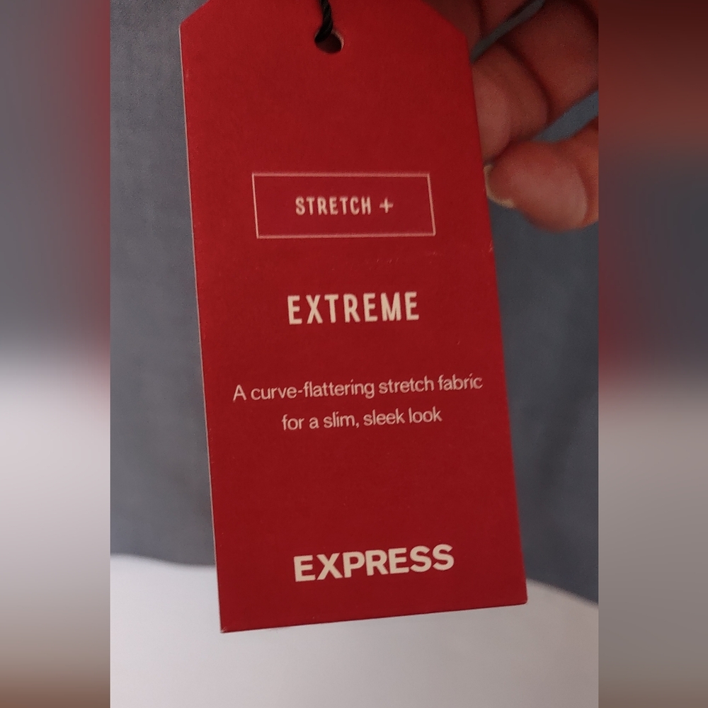 Express Slate Blue Stretch + One Button Bracelet … - image 8